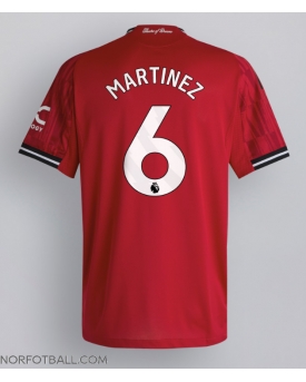 Billige Fotballdrakt Manchester United Lisandro Martinez #6 Replika Hjemmedrakt 2025-26 Kortermet